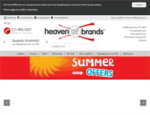 Tablet Screenshot of heavenofbrands.com